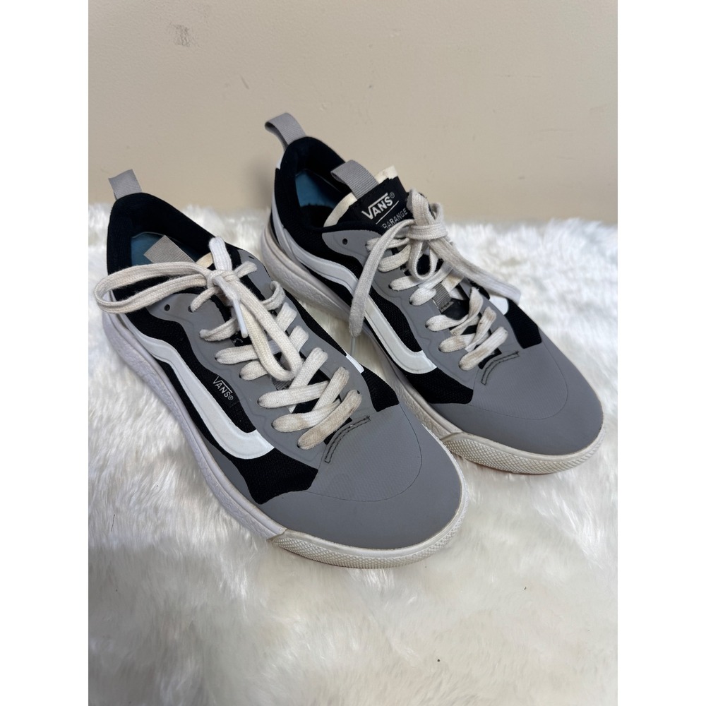 Vans UltraRange EXO Ultracush Black White Grey‎ Sneakers Mens 7 Womens 8.5